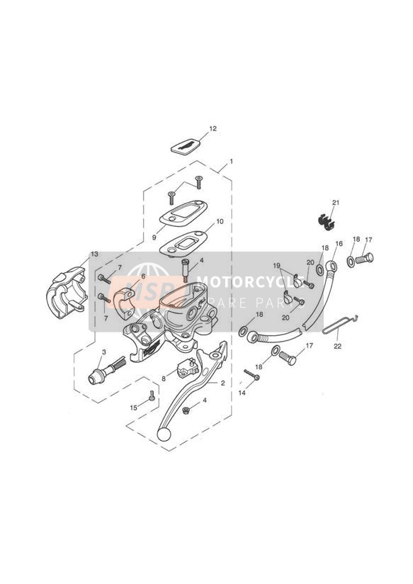 T3330382, Screw, Phil Pan Hd, M5 X 12, Slv, Triumph, 1