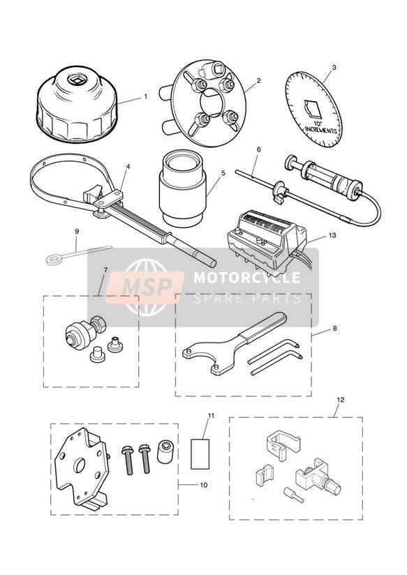 T3880007, Location Fixture, Mirror Ring, Triumph, 2