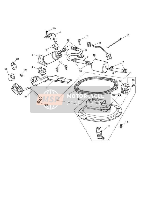 T3330392, Screw, But/hd, M4 X 5, S/s, Triumph, 0