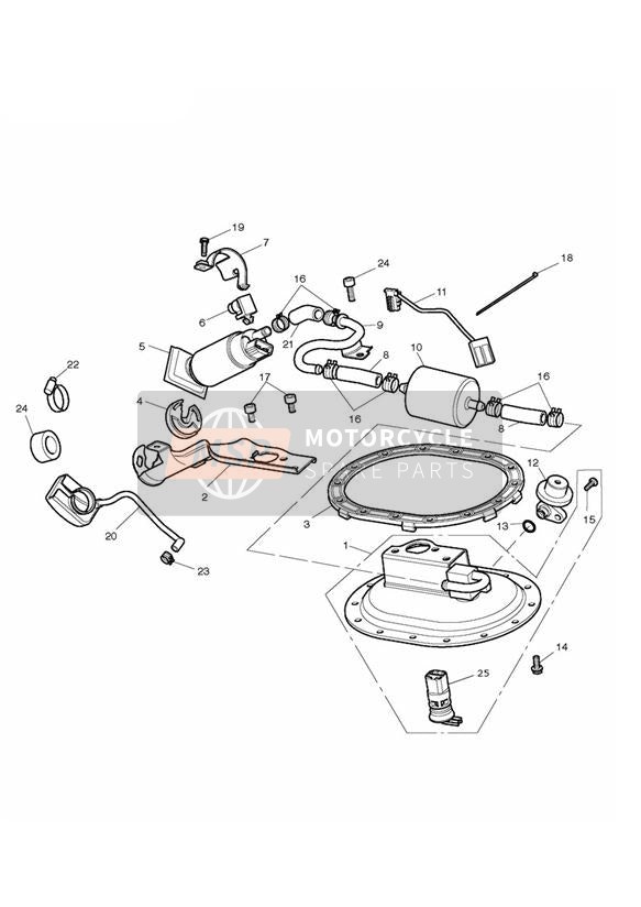 Pompe à carburant et raccords