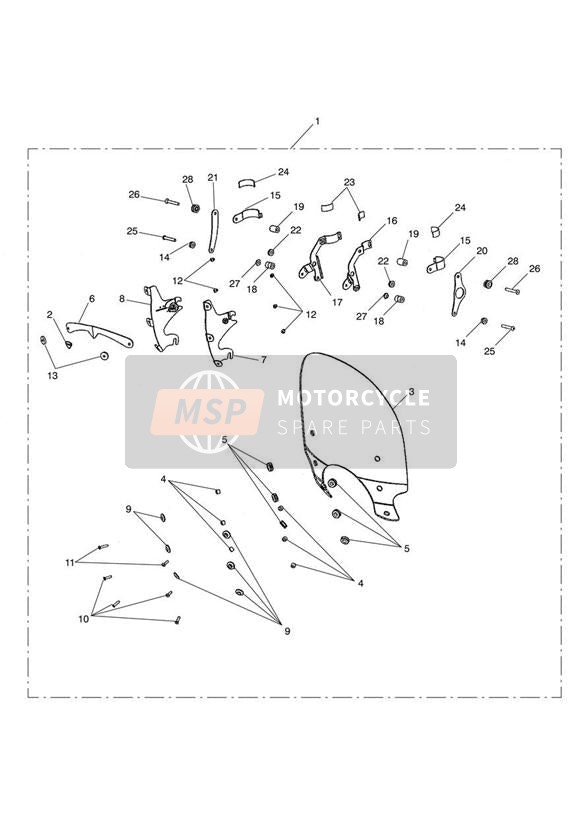 Kit de démontage rapide Longhaul Bonneville SE