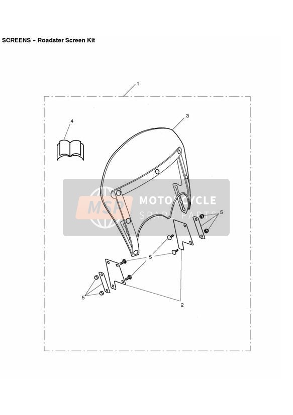 Roadster Windschutzscheiben Kit