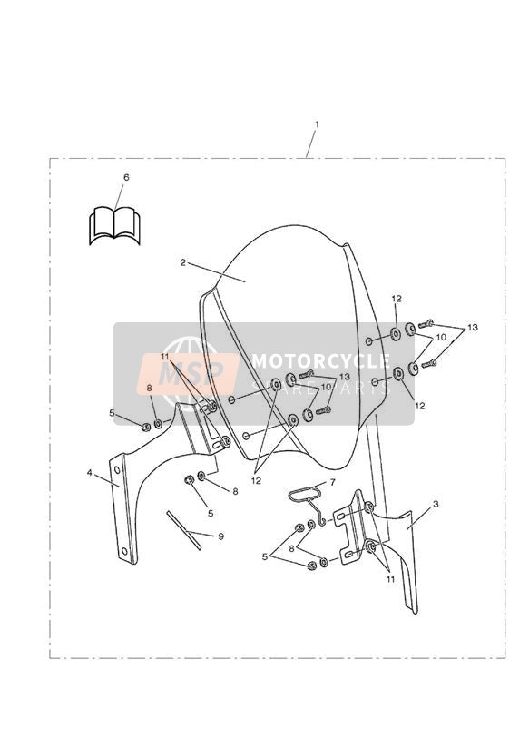 T3350088, Domenut, Locking, M6, Triumph, 2