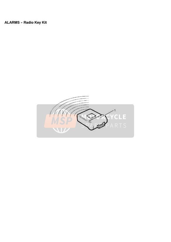 Kit de llave de radio