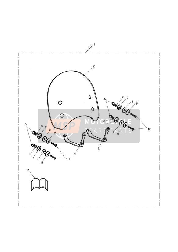 Kit de pantalla transparente GT 436149
