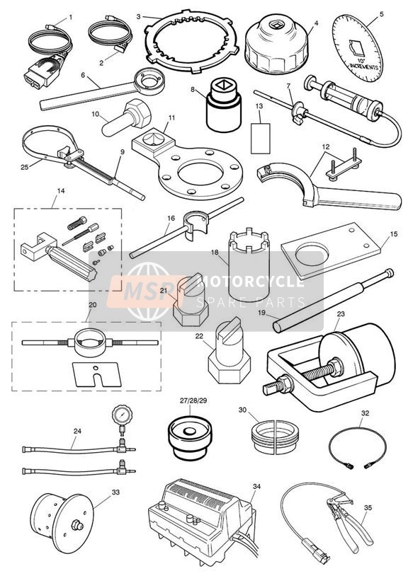 T3880377, Wrench Engine Mounting Adj, Triumph, 2