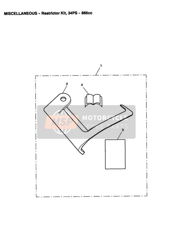 Kit de restrictor 34PS 865cc