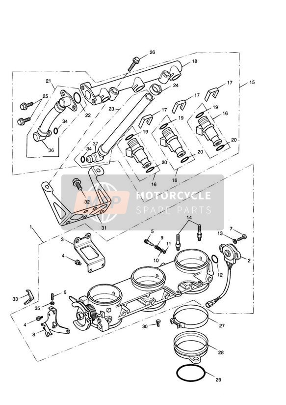 Acceleratori, iniettori e condotto del carburante gt 207554