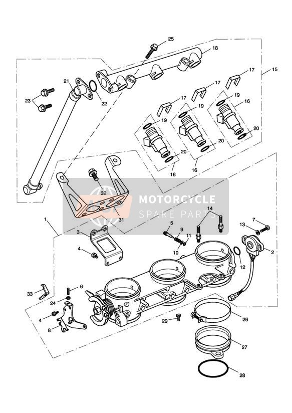 Manopole, Iniettori e Barra Carburante 207555 GT