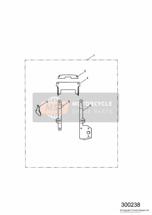 Kit staffa baule