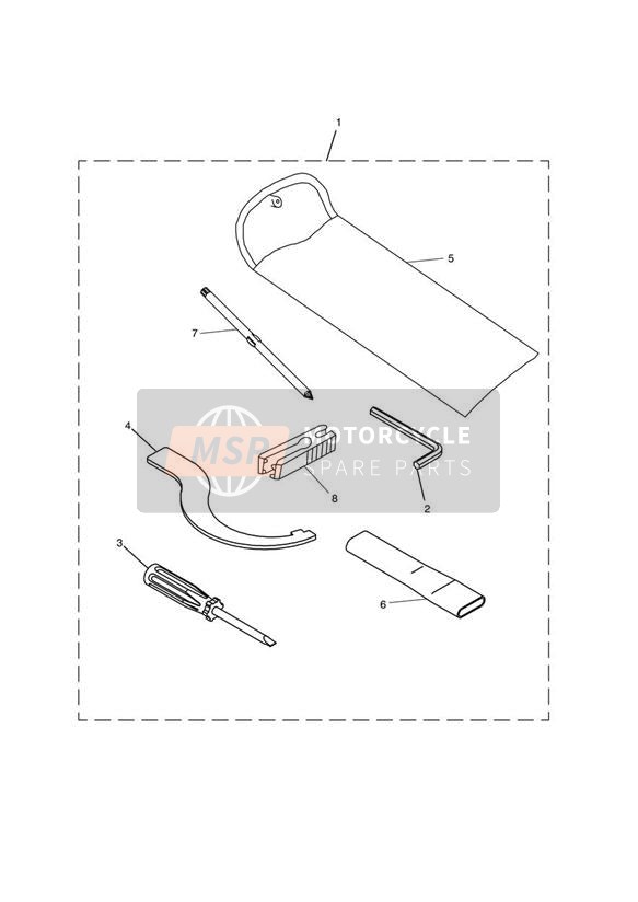 T2301434, Soporte Herramientas, Triumph, 2