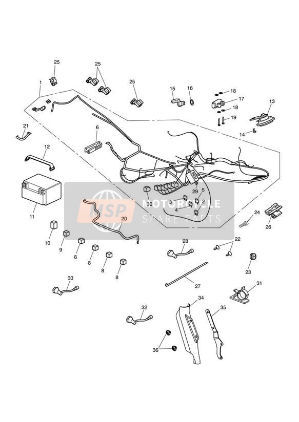 T3701101, Clip, Firtree, Mushroom, Hd, Blk, Triumph, 1