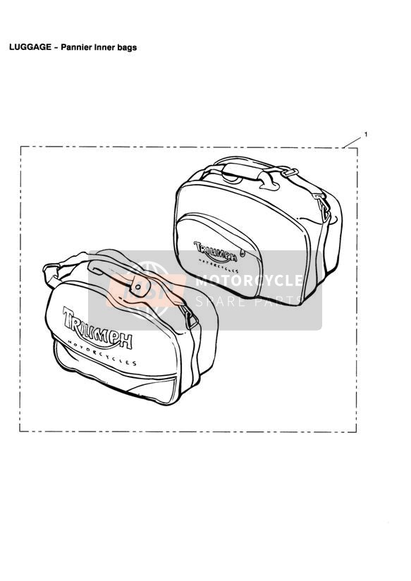 Sac intérieur pour sacoches