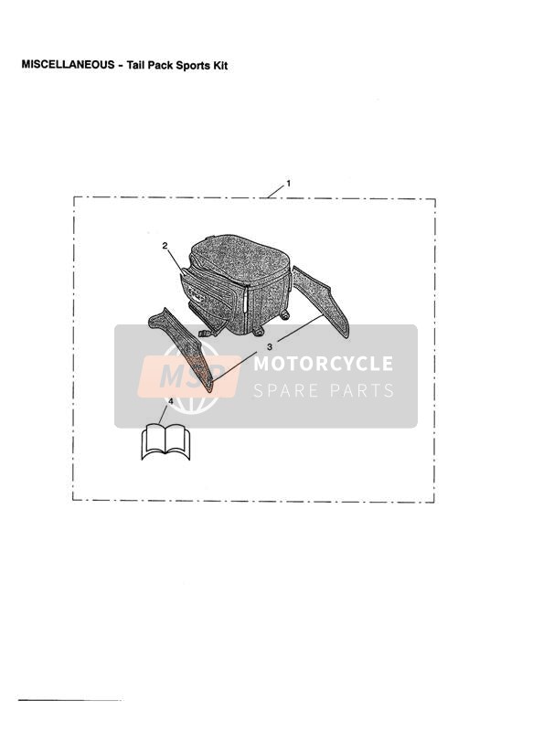 Kit de sac de selle sport