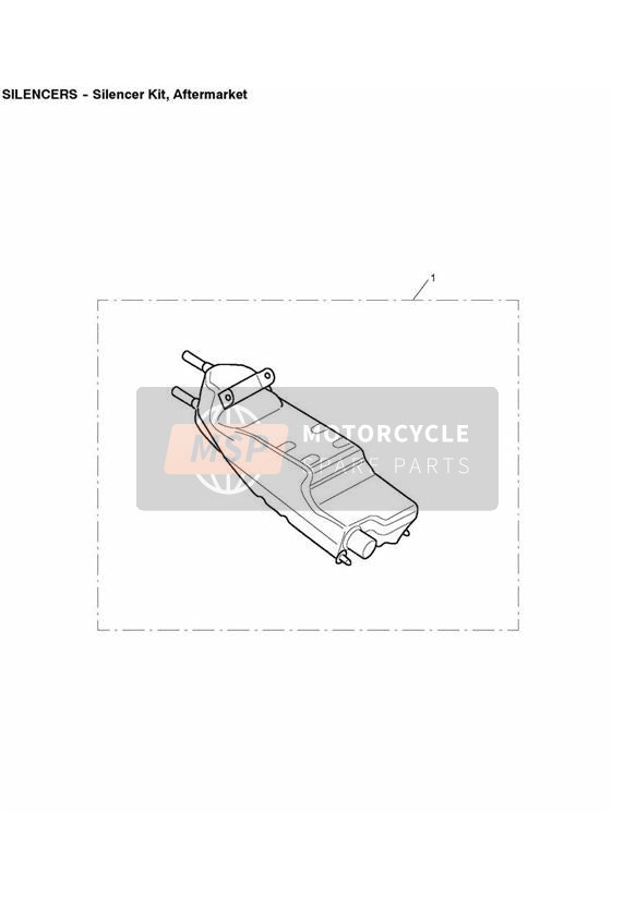 Kit de silencieux de rechange