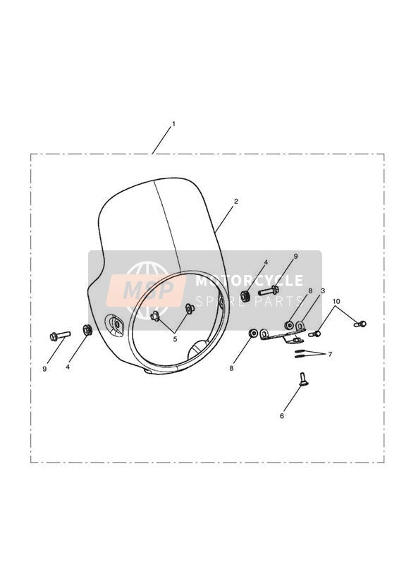 T3205082, Bolt, Hhf, Lghtd, M6 X 35, Enc, Triumph, 0