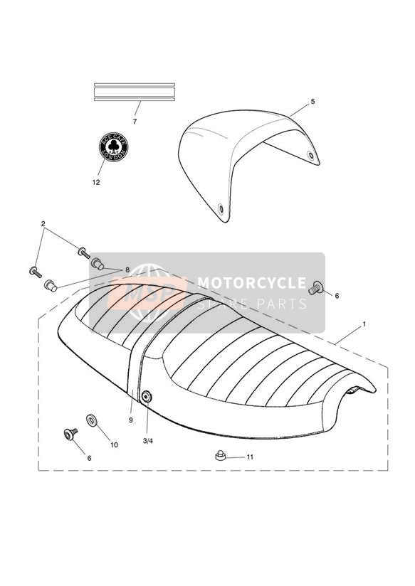 T2307374, Washer, 24 X 7 X 2, Triumph, 0