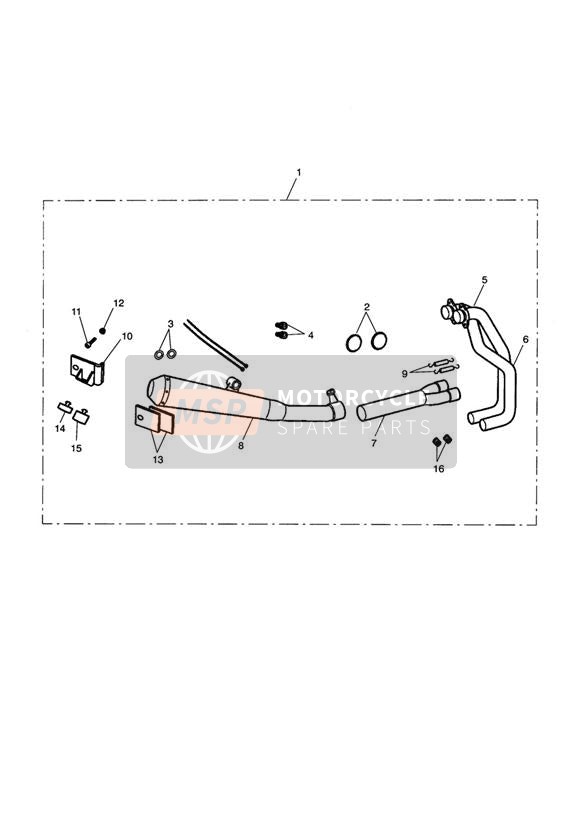 Auspuffsystem Assy Arrow 21