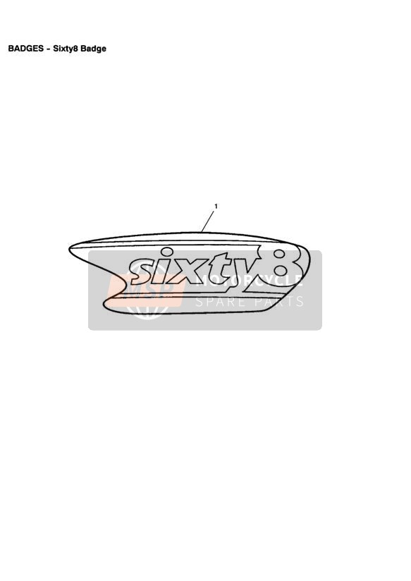Sixty8 Abzeichen