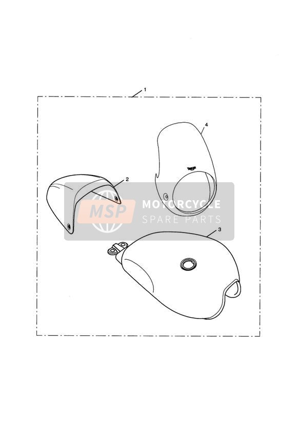 Kundenspezifisches Lacksatz mit Windschild