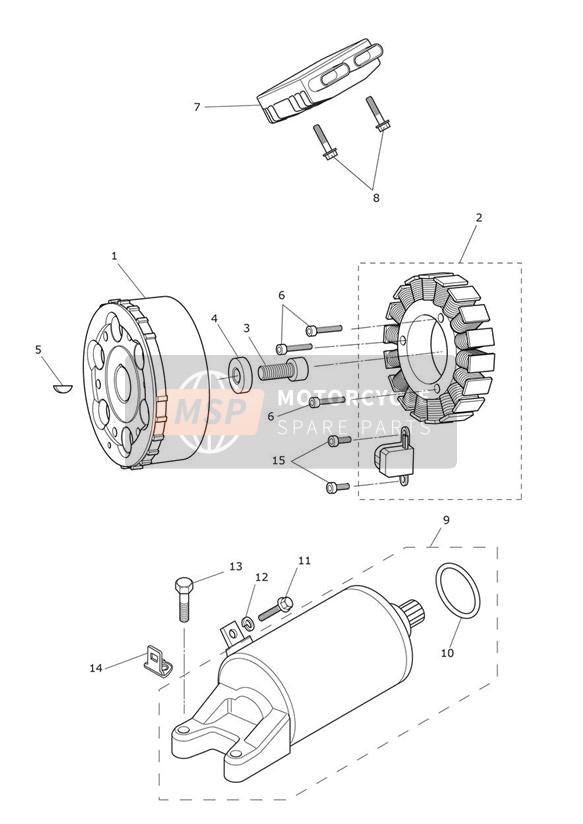 Startversterker Dynamo Eng nr. 612714 gt Behalve 613308 613370