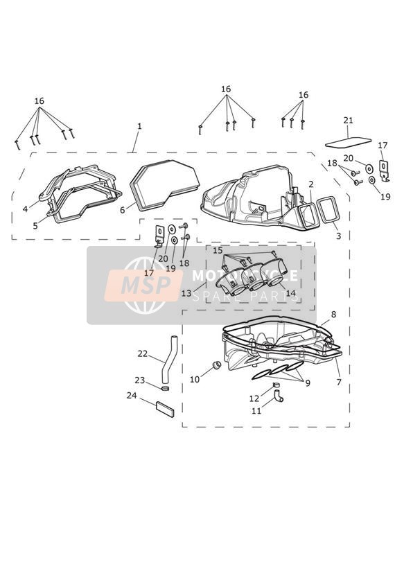 T3700081, Clip Hose, Triumph, 1