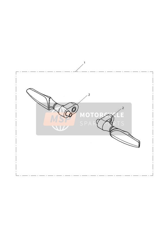 Indicadores LED - Negro