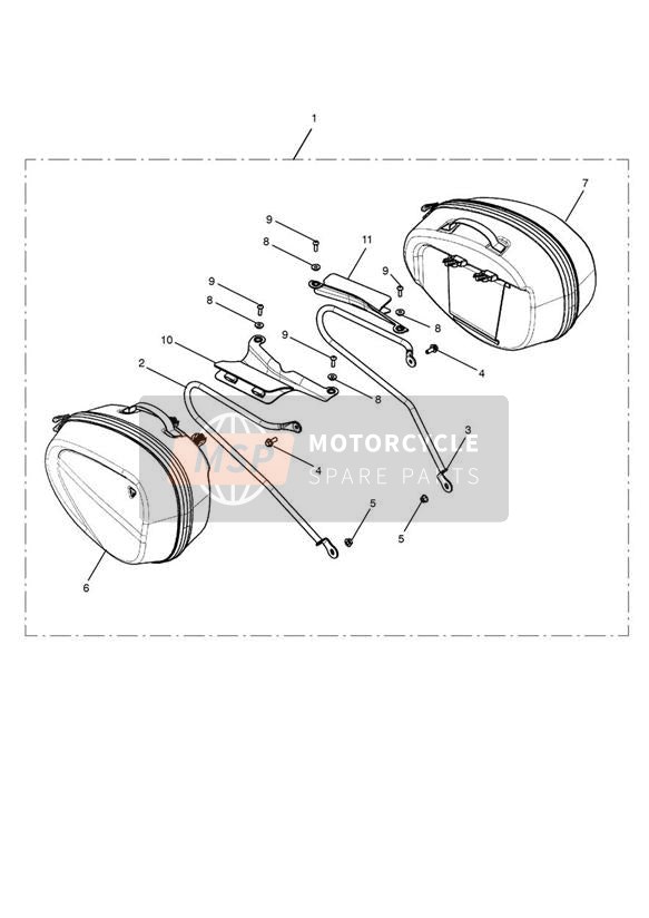 Nylon Panniers