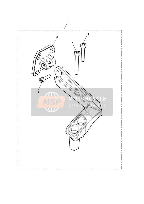 Soporte GPS mecanizado