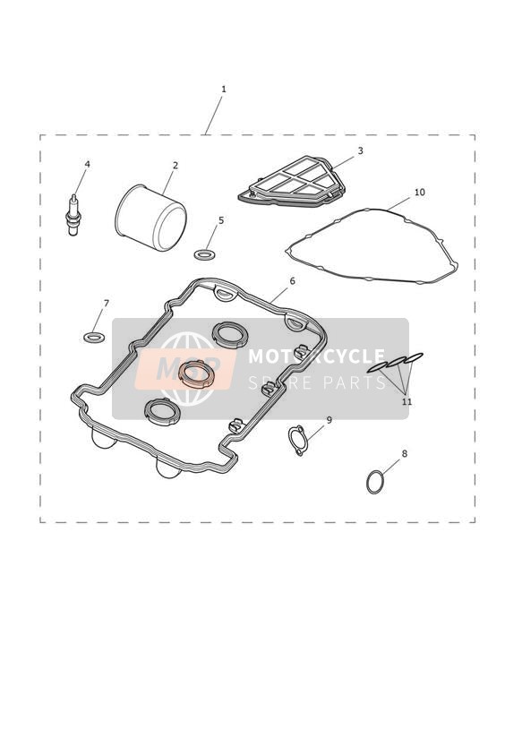 Kit di manutenzione motore