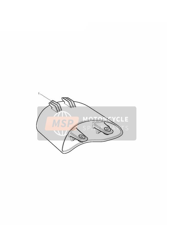 Kit completo fanale posteriore, trasparente