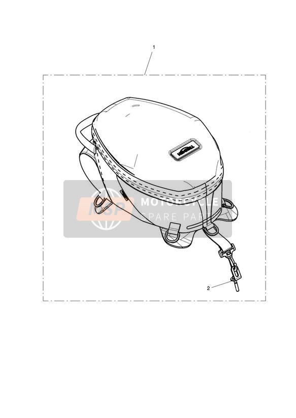 Borsa serbatoio, 15-20L