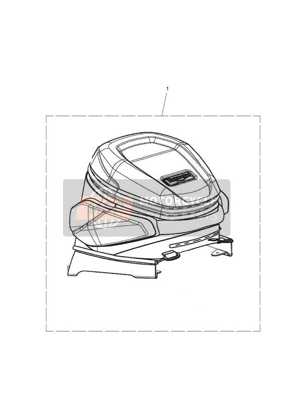 Kit borsa posteriore