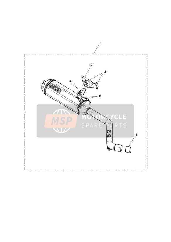 Silenziatore, montaggio slip-on, Arrow