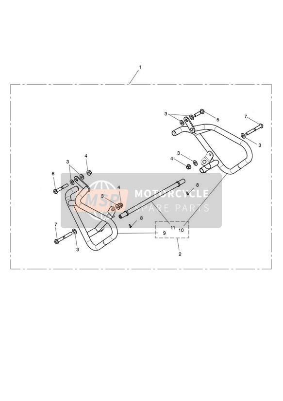 Kit Barre Decorative del Motore