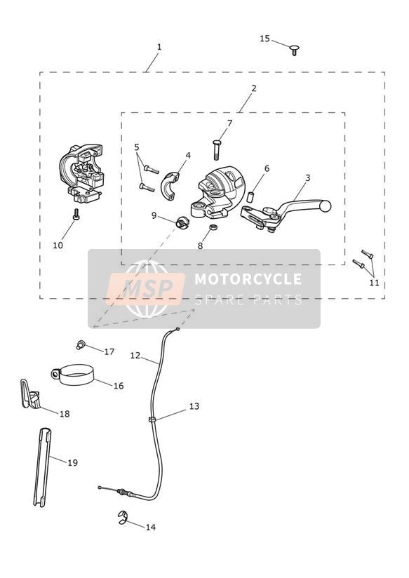 Commandes d'embrayage