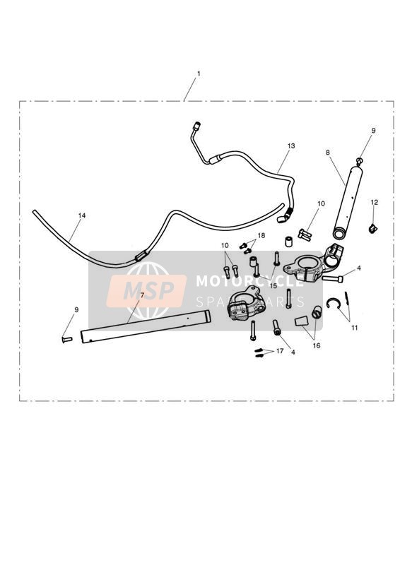 Guidon bas, kit - Non disponible sur les marchés ID & IN