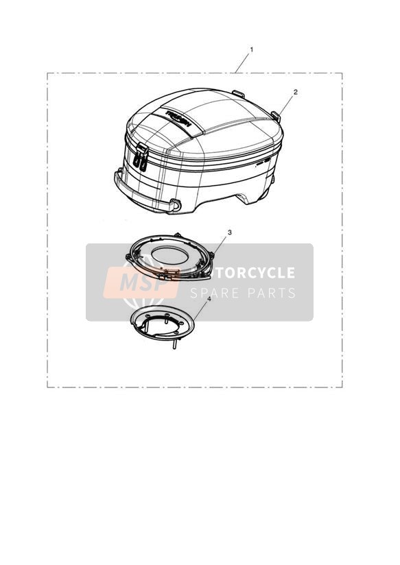 Kit de sacoche de réservoir, à démontage rapide, 9-12L