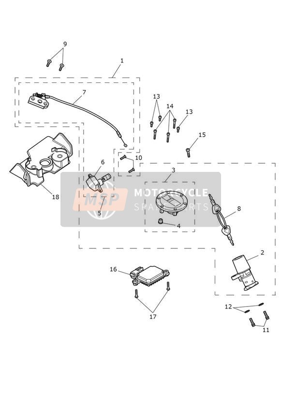 T2504590, Key, Blank, Immobiliser, Triumph, 1