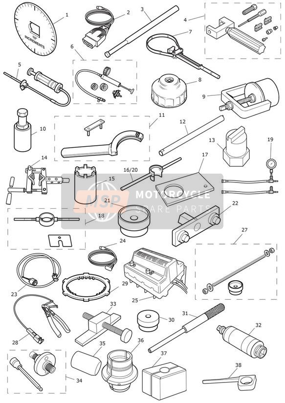 T3880171, Fork Holding Tool, Triumph, 1