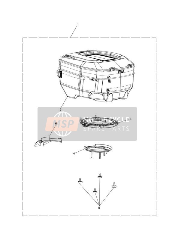 Kit de mochila de tanque, Q/R, 15-18L
