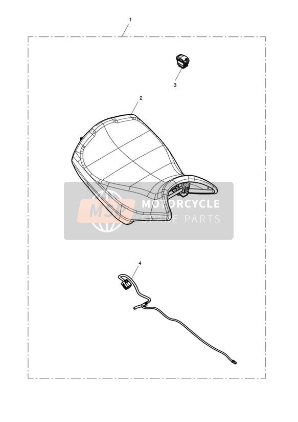 Asiento del conductor, kit calefactado, bajo