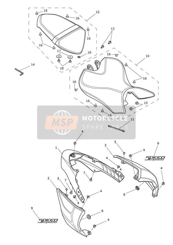 Rear Bodywork & Seat