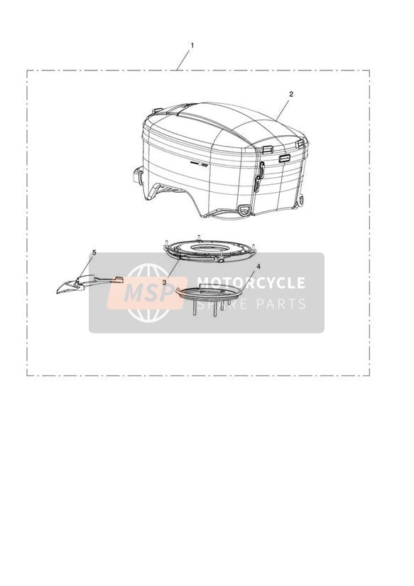 Tank bag kit, Q/R, 9-12L