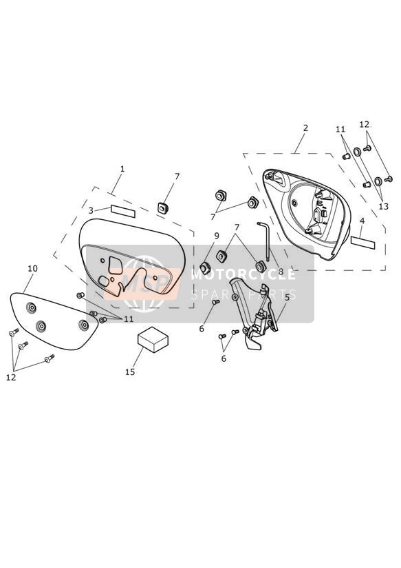 Side Fairing Panels - 914448 >
