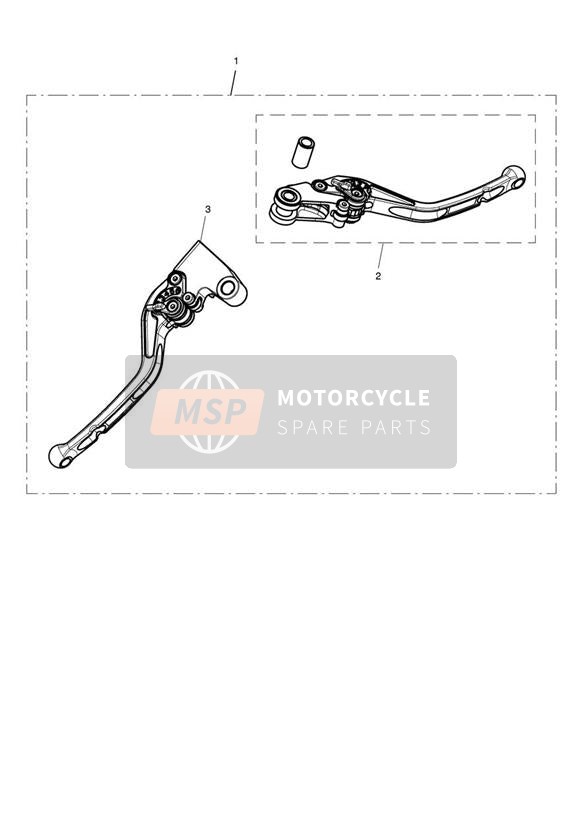 Lever Kit, Adj Standard, Long