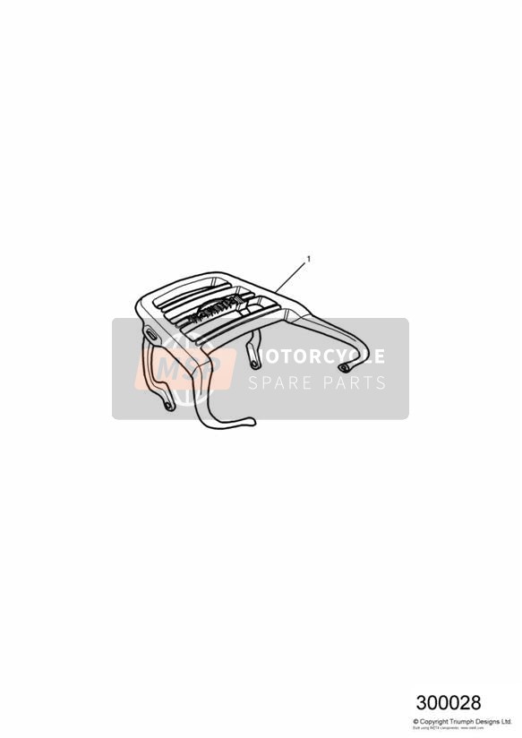 Porte-bagages en aluminium
