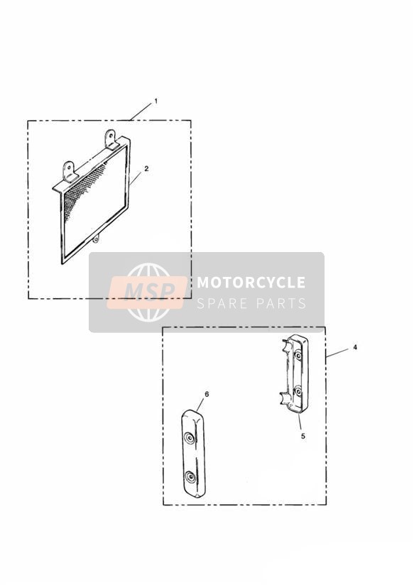Bouchons d'extrémité de grille de protection de radiateur chromé
