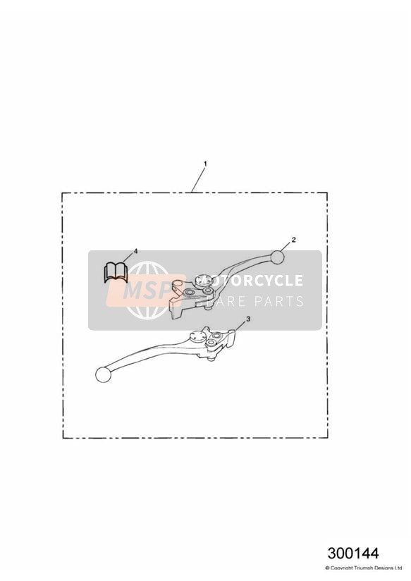 Kit de levier réglable