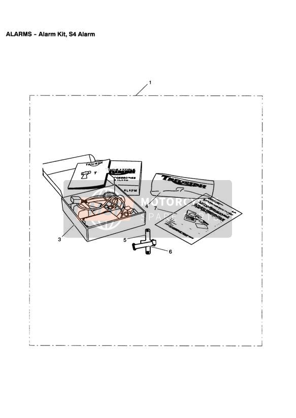 Alarm Kit Type V S4 Alarm